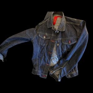BCBG MaxAzria Blue Denim Jacket